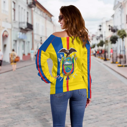 Ecuador Off Shoulder Sweater National Home