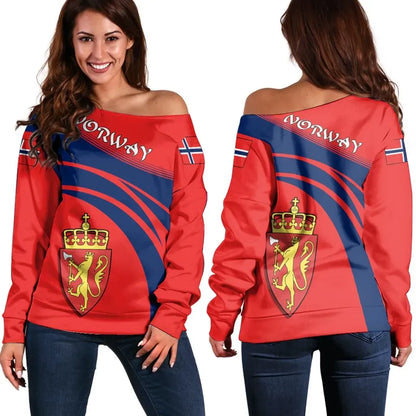 Norway Coat Of Arms Shoulder Sweater Cricket