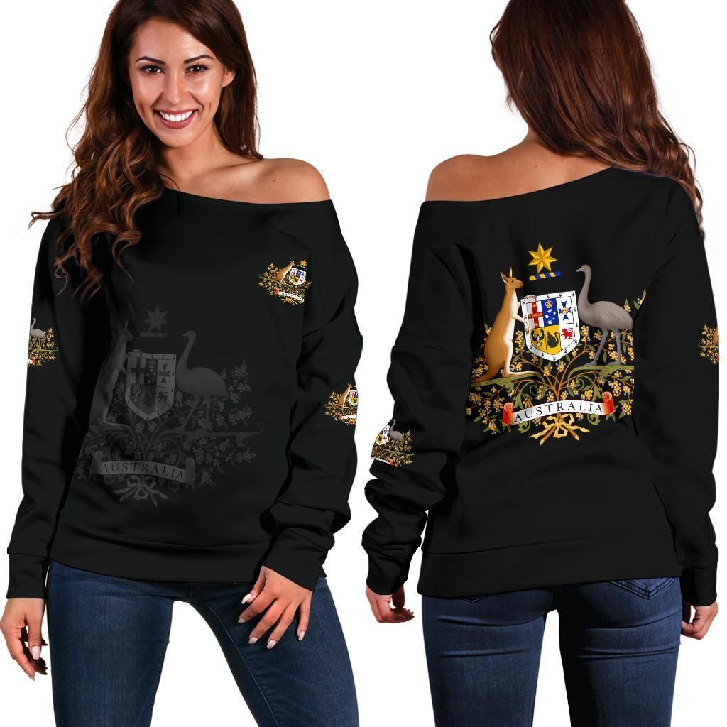 Australia Women's Off Shoulder Sweater