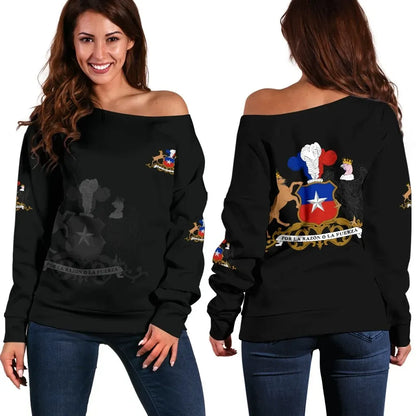 Chile Women's Off Shoulder Sweater