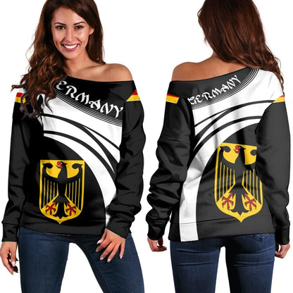Germany Coat Of Arms Shoulder Sweater Cricket