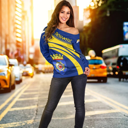 Bonaire Coat Of Arms Shoulder Sweater Cricket