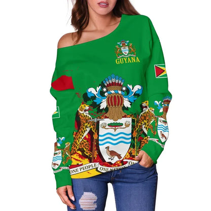 Guyana Special Off Shoulder Sweater