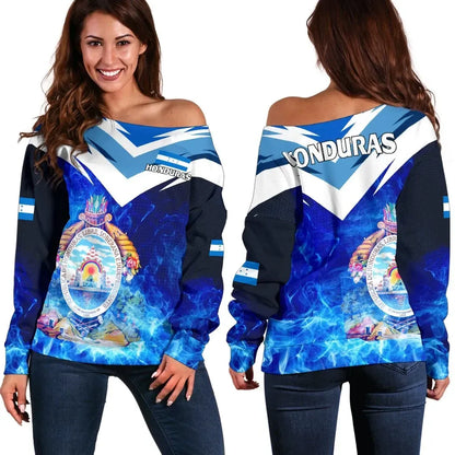 Honduras Women's Off Shoulder Sweater New Release