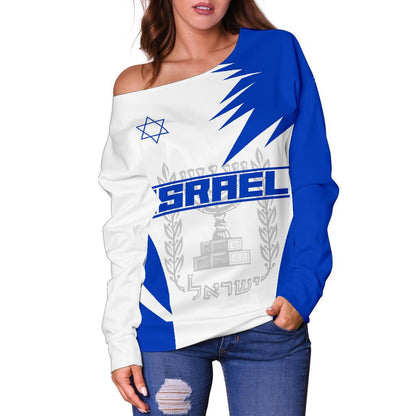 Israel Off Shoulder Sweater Active