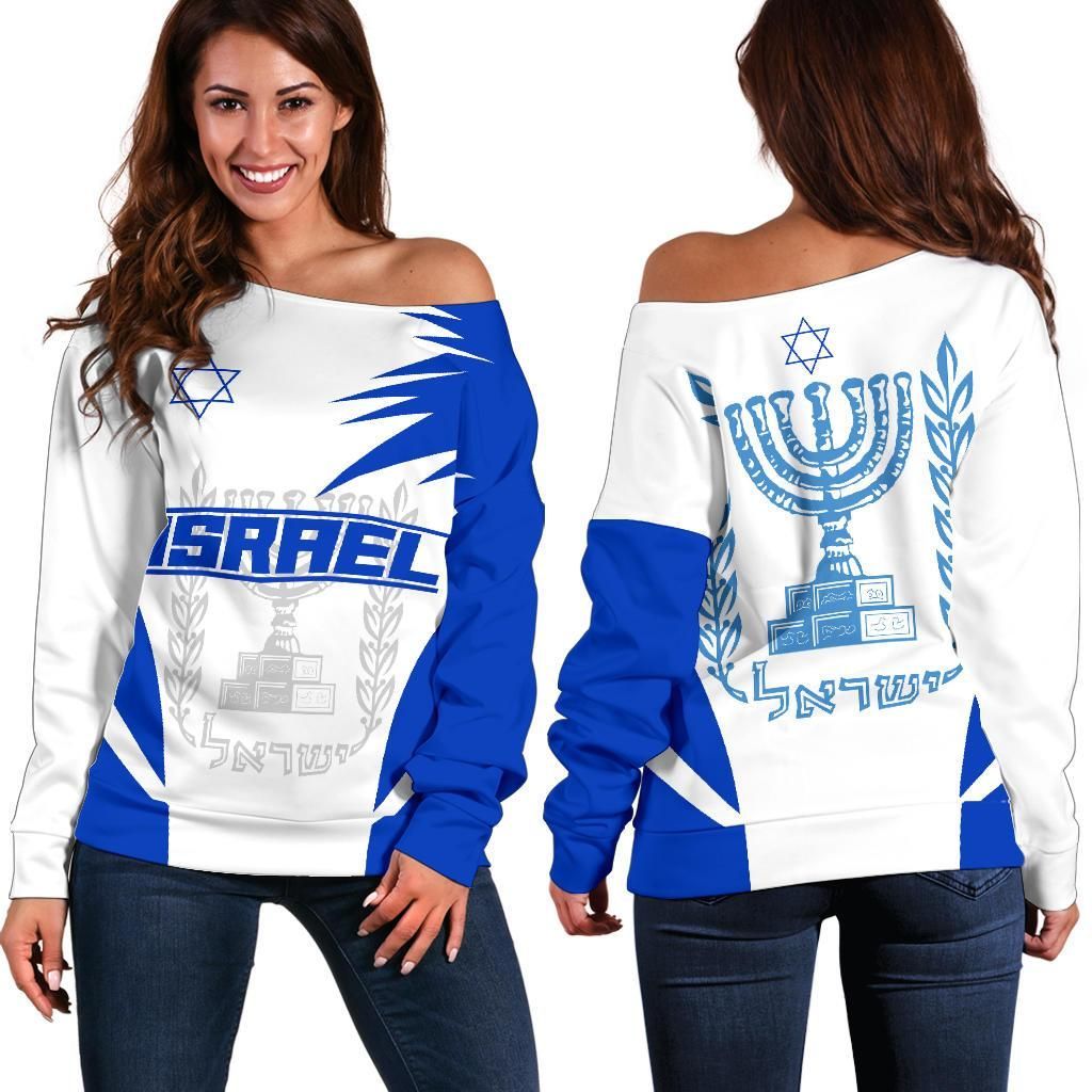 Israel Off Shoulder Sweater Active