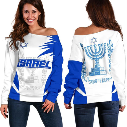 Israel Off Shoulder Sweater Active