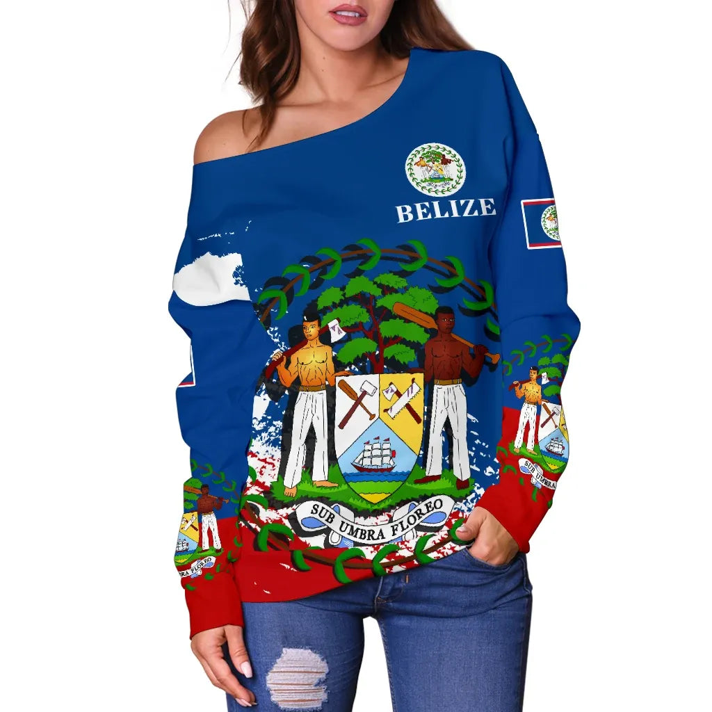 Belize Special Off Shoulder Sweater