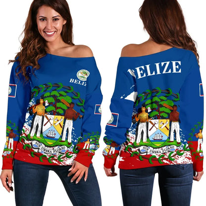 Belize Special Off Shoulder Sweater