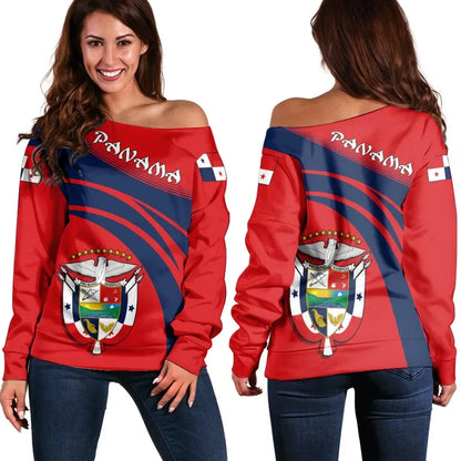 Panama Coat Of Arms Shoulder Sweater Cricket