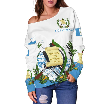 Guatemala Special Off Shoulder Sweater