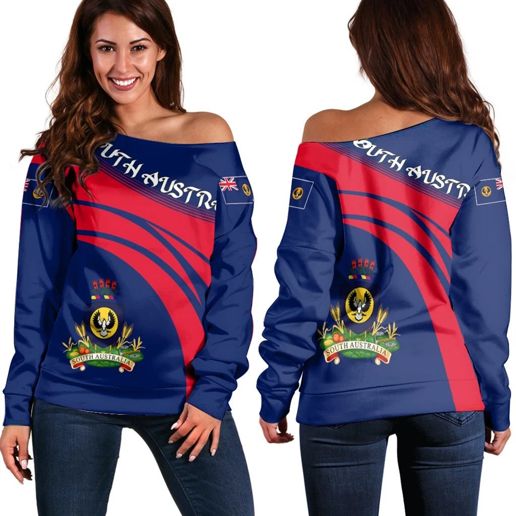 South Australia Coat Of Arms Shoulder Sweater Cricket