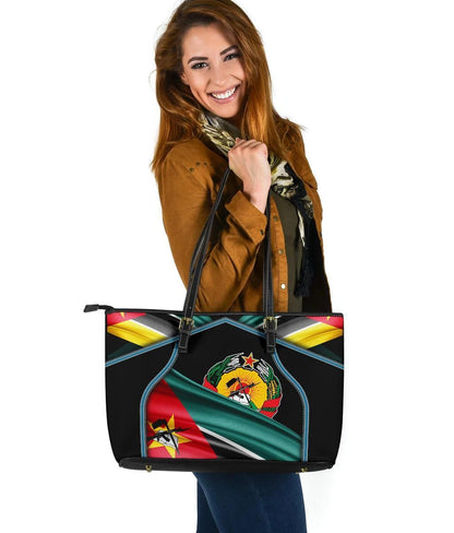 Mozambique Leather Tote Bag