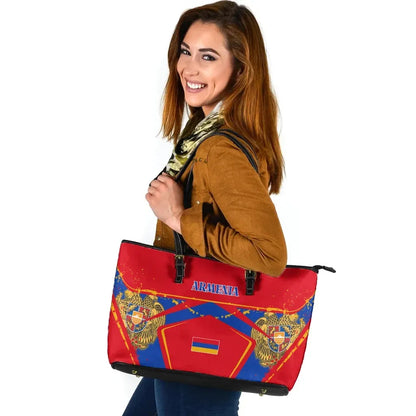 Armenia Leather Tote Bag The Pride Of Armenia