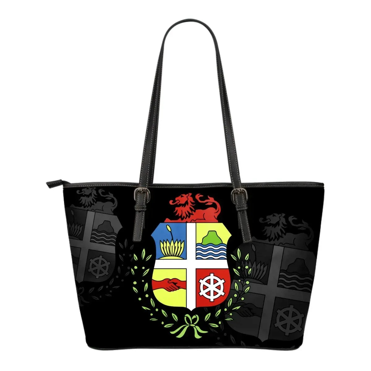 Aruba Leather Tote Bag Size