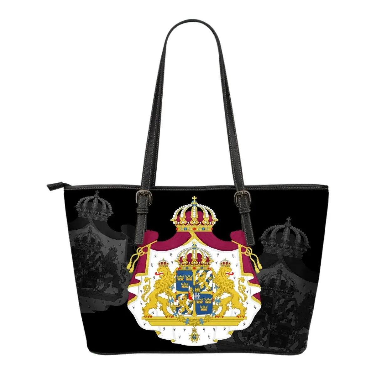 Sweden Leather Tote Bag Size