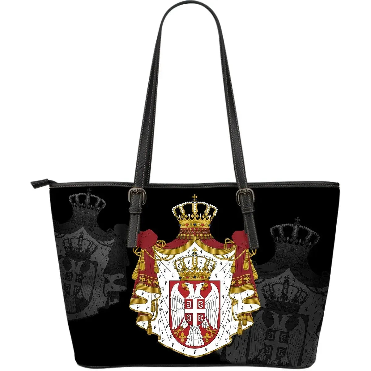Serbia Leather Tote Bag Size