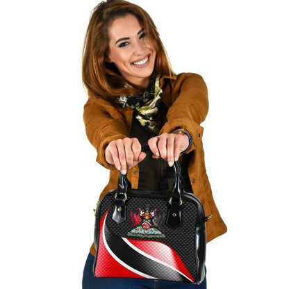Trinidad And Tobago Shoulder Handbag Trinidad And Tobago Flag And Coat Of Arms