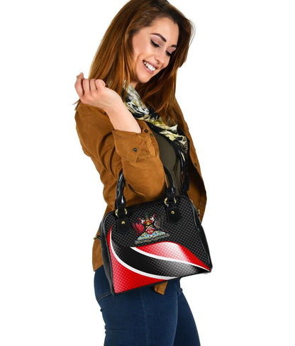 Trinidad And Tobago Shoulder Handbag Trinidad And Tobago Flag And Coat Of Arms