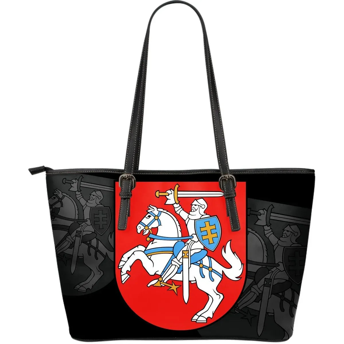 Lithuania Leather Tote Bag Size