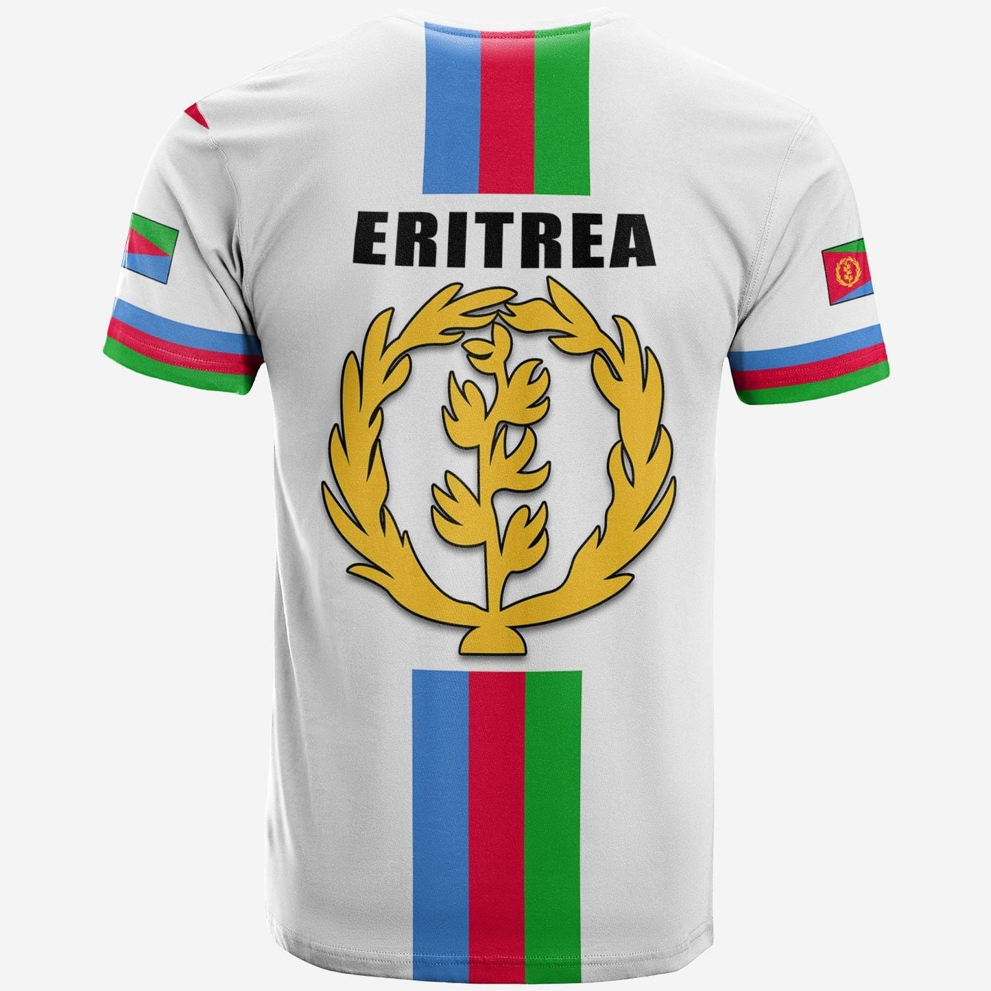 Eritrea T Shirt Striped