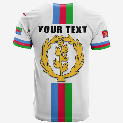Custom Eritrea T Shirt Striped