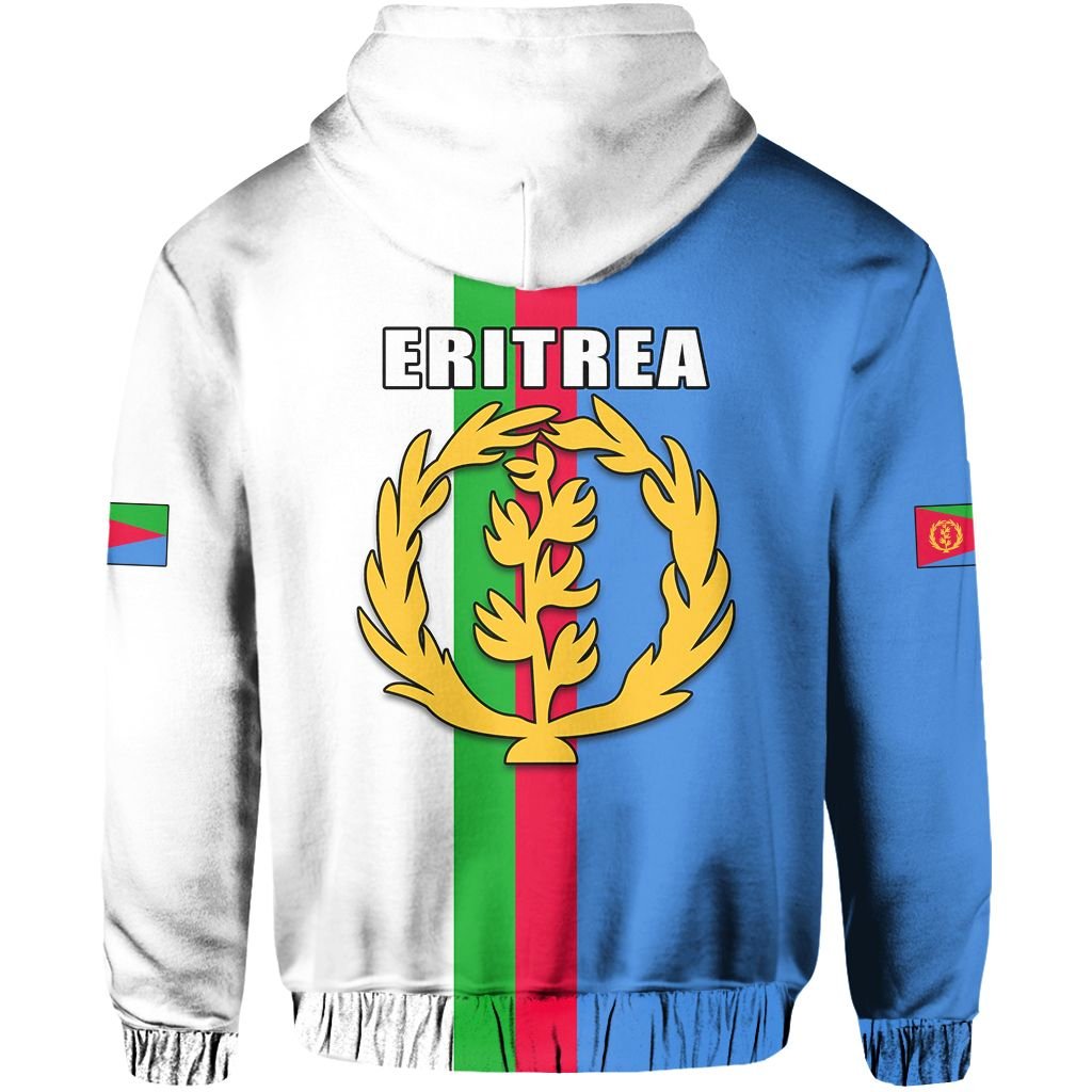 Eritrea Zip Hoodie Striped 02