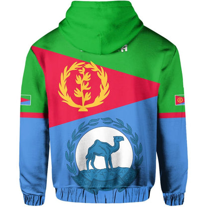 Eritrea Zip Hoodie Flag 02