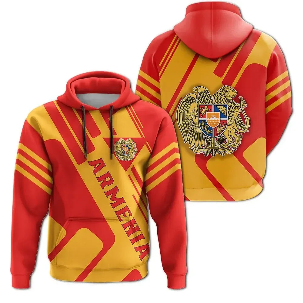 Armenia Coat Of Arms Hoodie Rockie