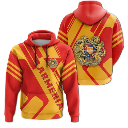 Armenia Coat Of Arms Hoodie Rockie