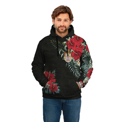 Serbia Hoodie Hibiscus Men/Women