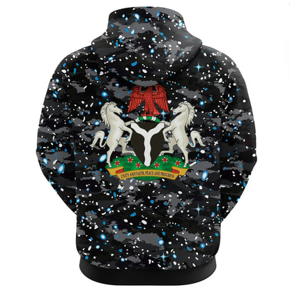Nigeria Hoodie Space Camo