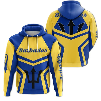 Barbados Coat Of Arms Hoodie My Styl