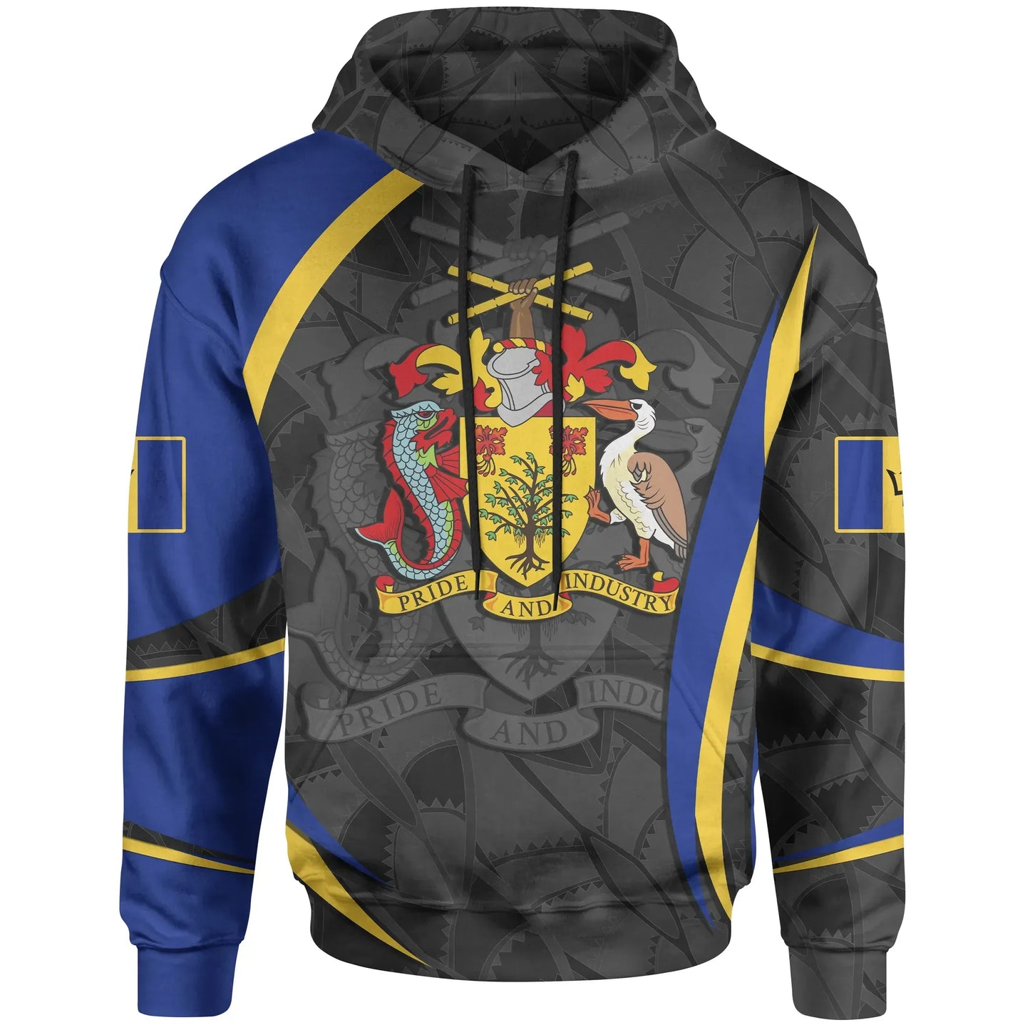 Barbados Hoodie Barbadian Spirit Original