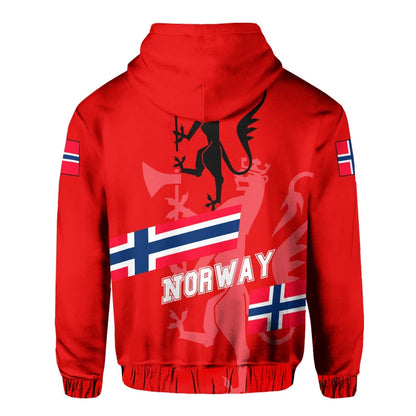 Norway Hoodie Aslant Version