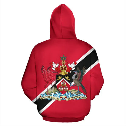 Trinidad and Tobago Hoodie Flag