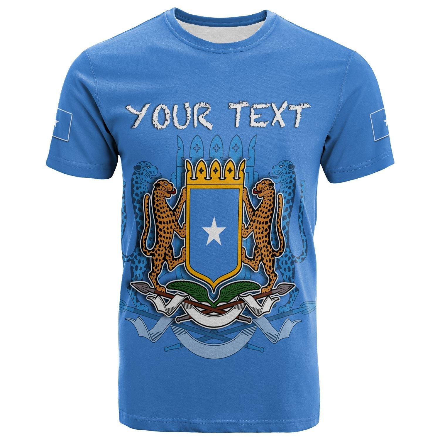Custom Somalia T Shirt My Proud