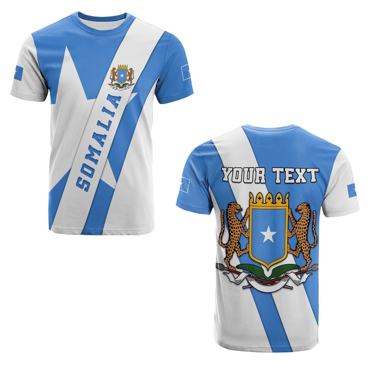 Custom Somalia T Shirt Impressive