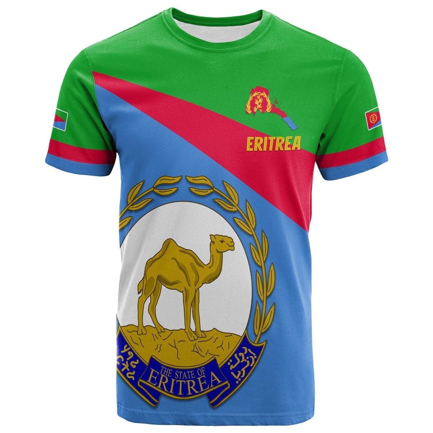 Eritrea T Shirt Flag Eritrea Lovers