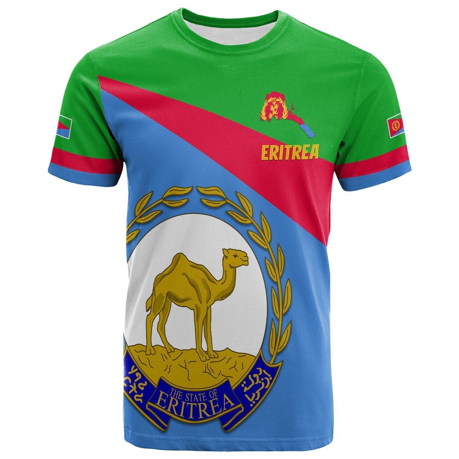 Eritrea T Shirt Flag Eritrea Lovers