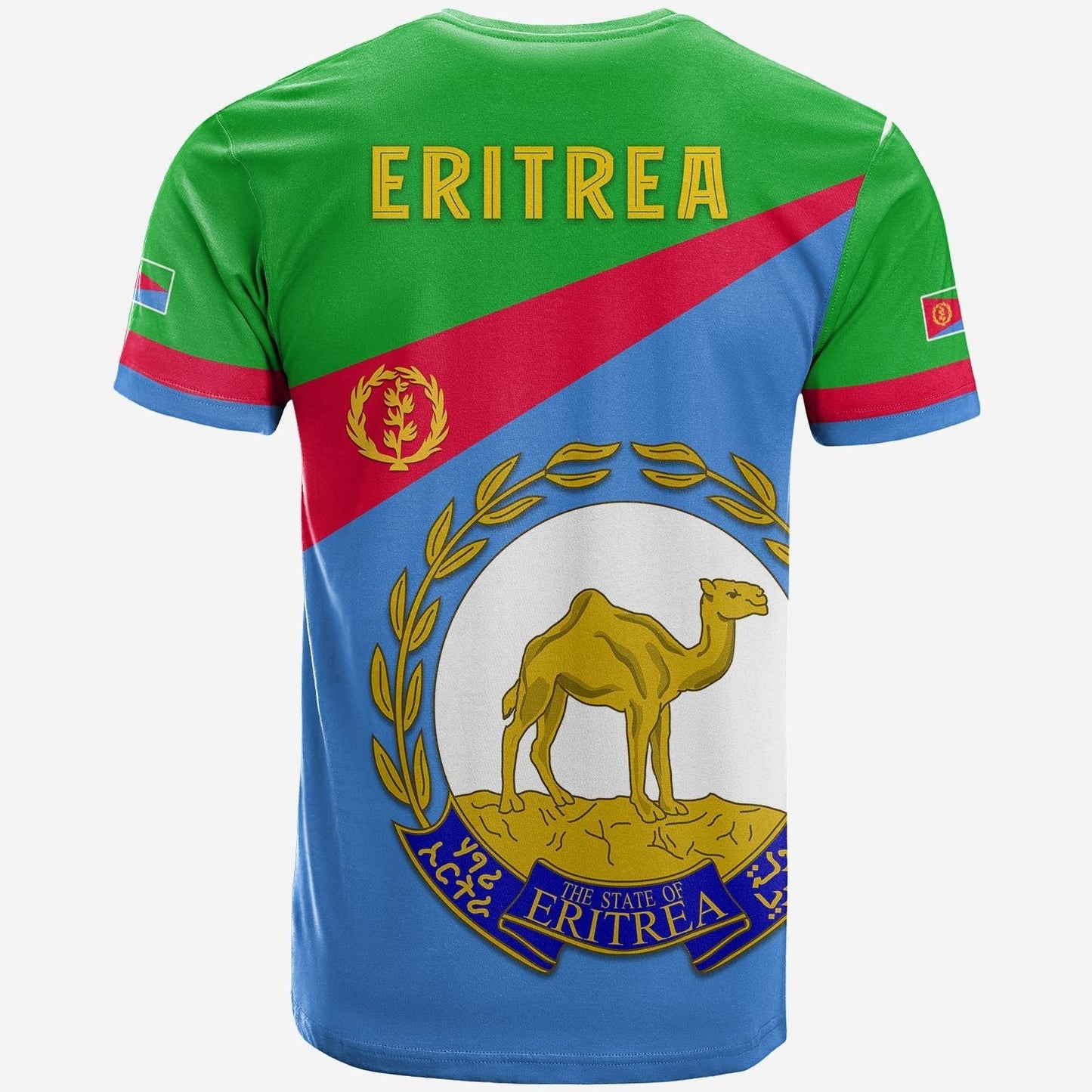 Eritrea T Shirt Flag Eritrea Lovers