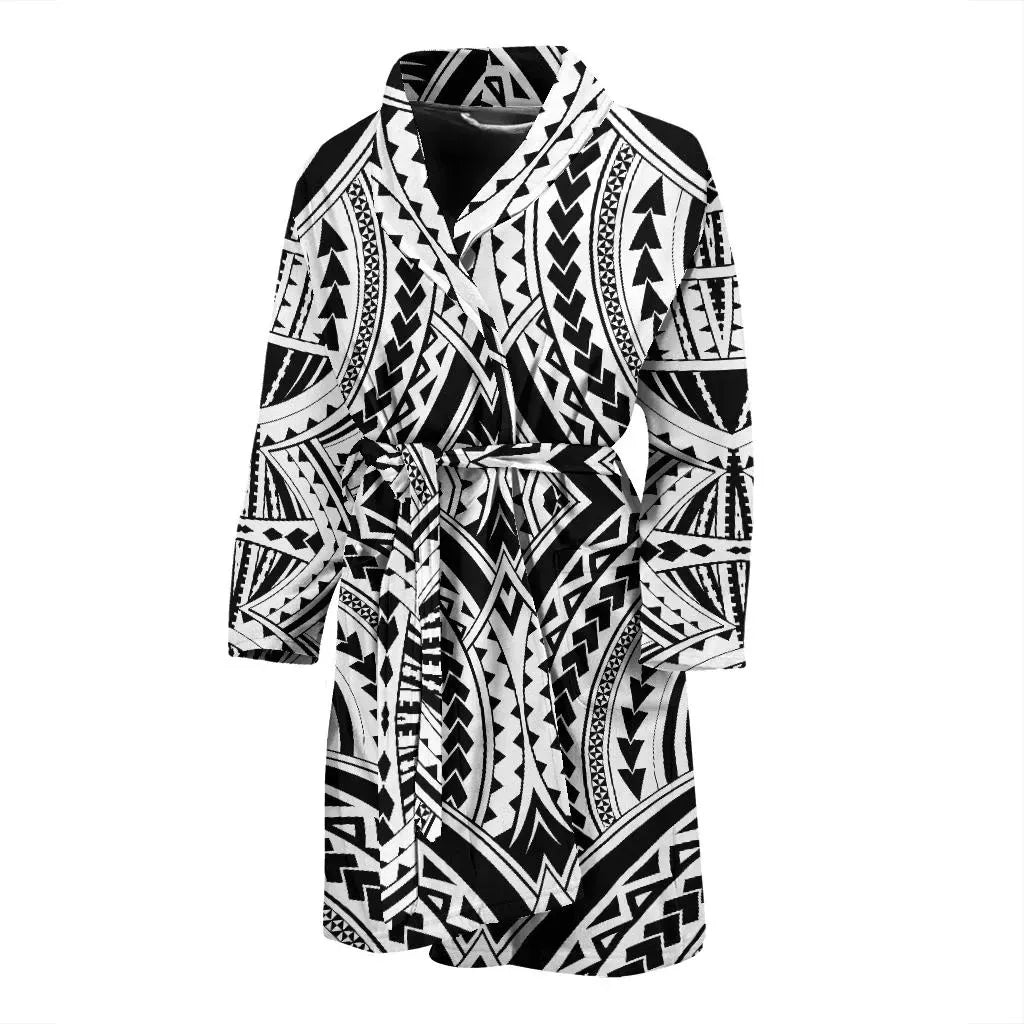 Polynesian Men's Bath Robe Th5