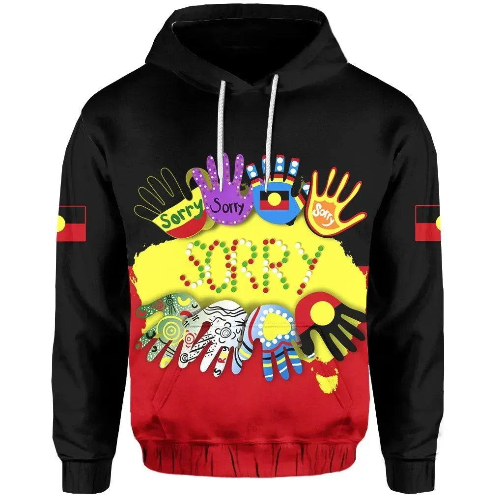 National Sorry Day Hoodie Version 01 Australian Aboriginal