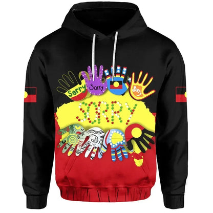 National Sorry Day Hoodie Version 01 Australian Aboriginal