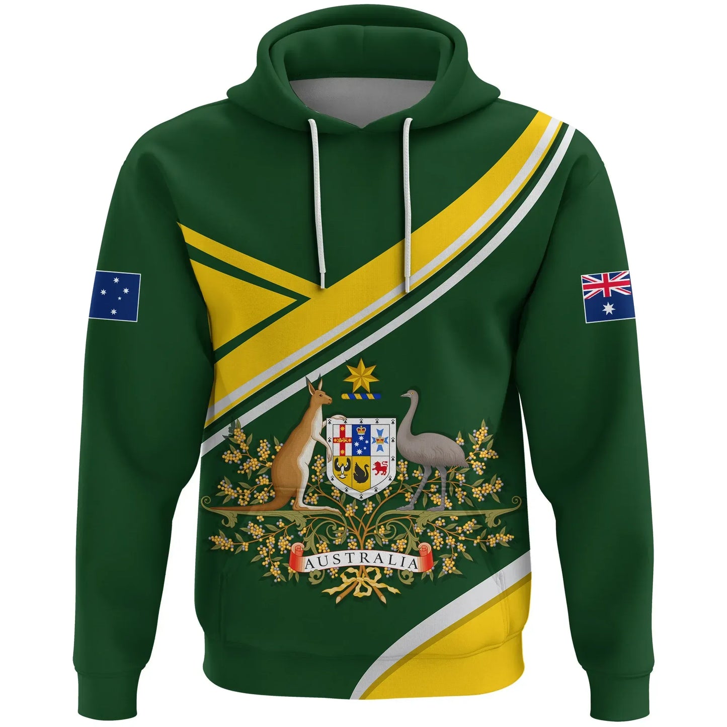 Australia Hoodie, Australia Coat Of Arms Victory