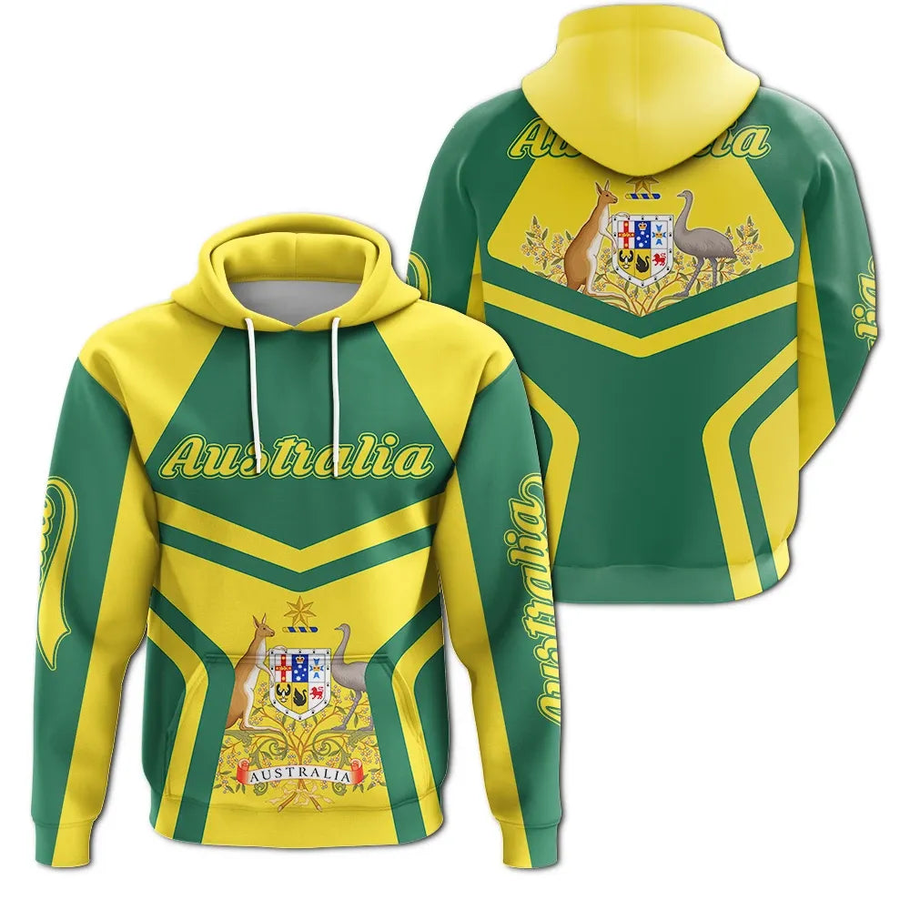 Australia Coat Of Arms Hoodie My Styl