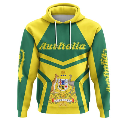 Australia Coat Of Arms Hoodie My Styl