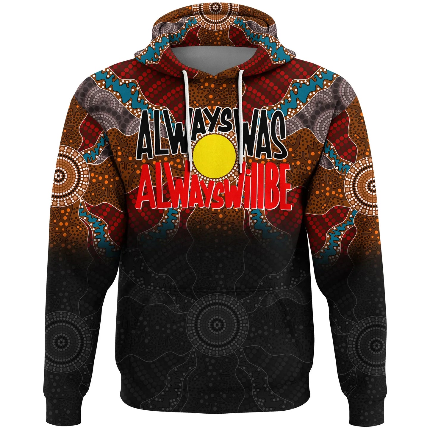 Australia Hoodie Always Was, Always Will Be Naidoc Week 2020