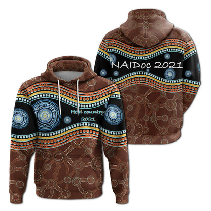 Australia Hoodie Naidoc Week 2021 Heal Country