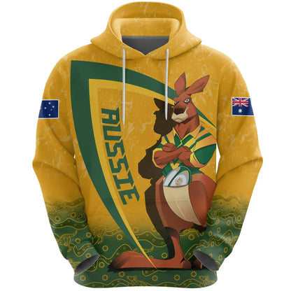 Australia Hoodie Rugby Kangaroo